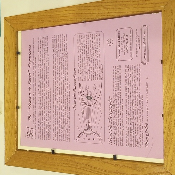 Todd Salat "Heaven & Earth" Original Framed and Signed Photograph - Picture 4 of 12